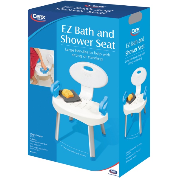Carex E-Z Bath & Shower Seat with Handles