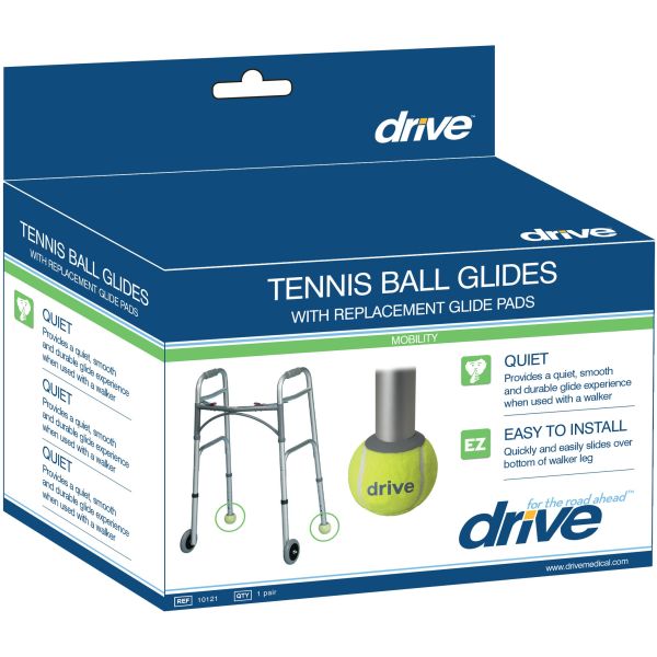Drive Medical Replacement Tennis Ball Glide Pads