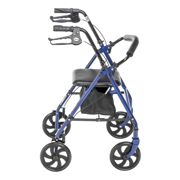 Drive Durable 4 Wheel Rollator with 7.5″ Casters