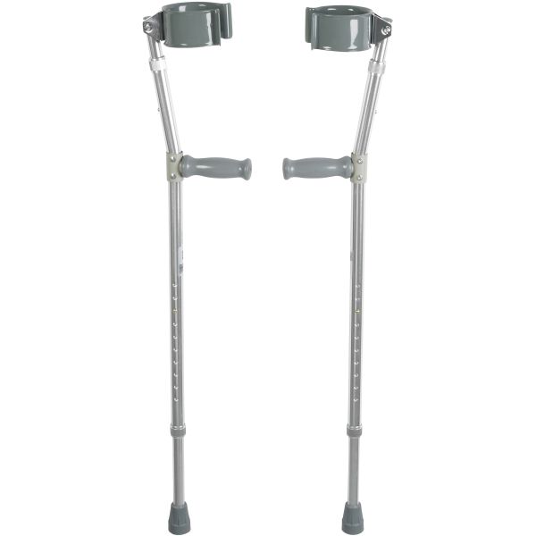Drive Medical Steel Forearm Crutches