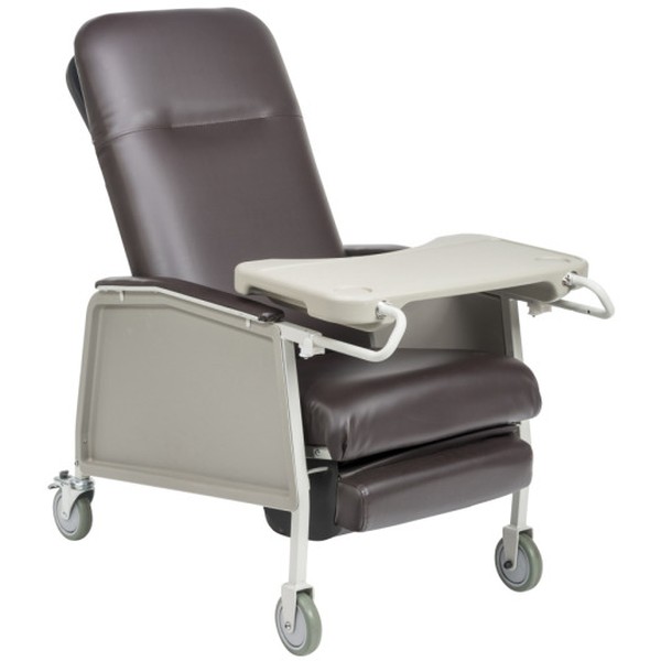 Drive Medical 3-Position Geri-Chair Recliner - Chocolate