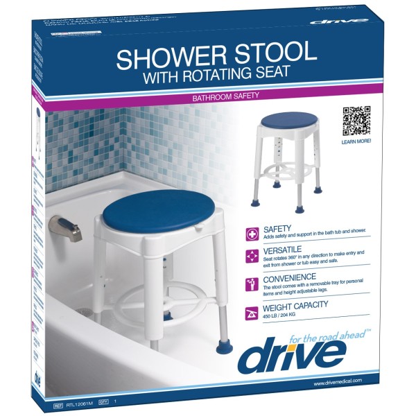 Drive Medical Swivel Seat Shower Stool