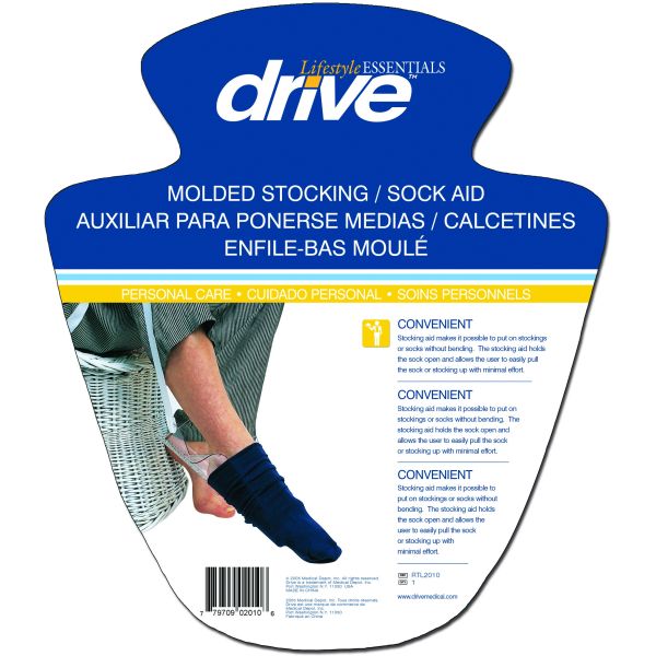 Drive Lifestyle Essentials Molded Stocking Aid