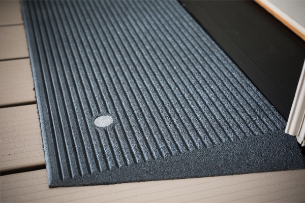 EZ-Access TRANSITIONS Angled Entry Mat - Storm Grey