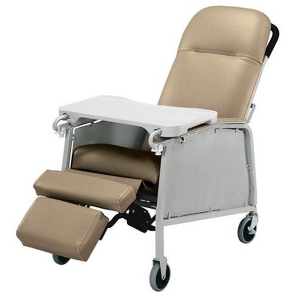 Lumex Three Position Recliner in Warm Taupe