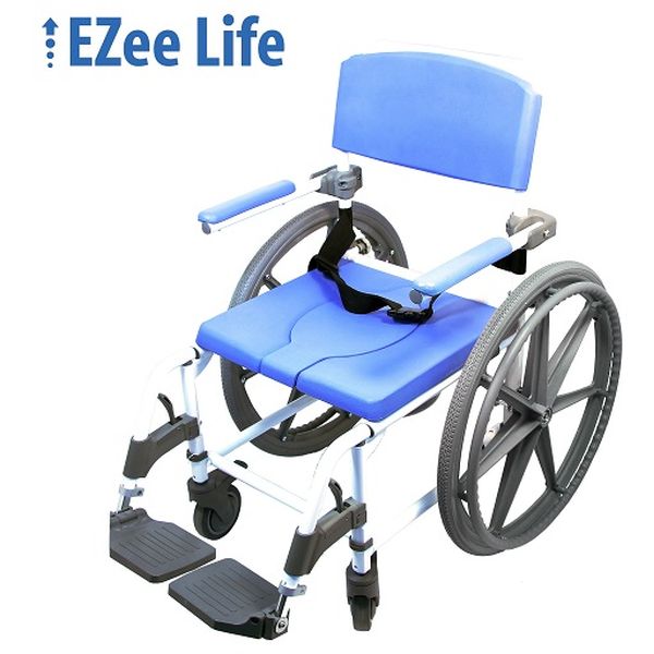 EZee Life Rehab Shower Commodes with Wheels