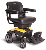 Pride Go-Chair 4-Wheel - Citrine Yellow