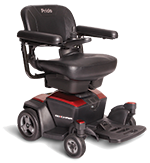 Pride Go-Chair 4-Wheel - Ruby Red