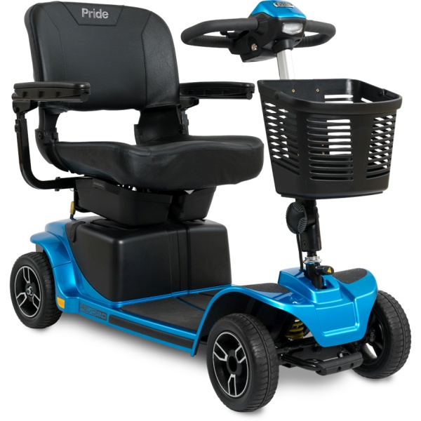 Pride Mobility Revo 2.0 4-Wheel - True Blue