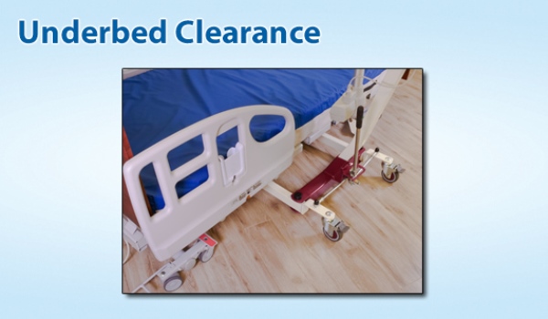 Span America F500P - Underbed Clearance