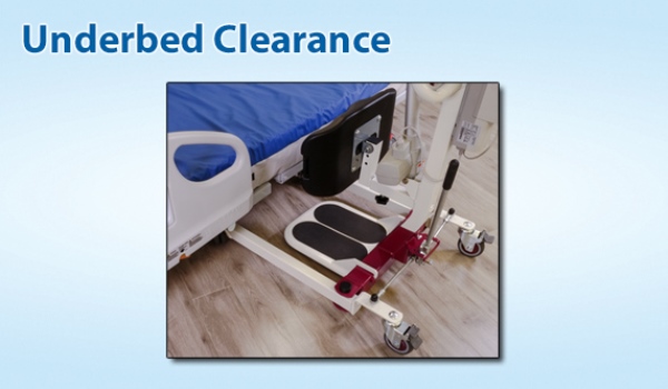 Span America F500S - Underbed Clearance