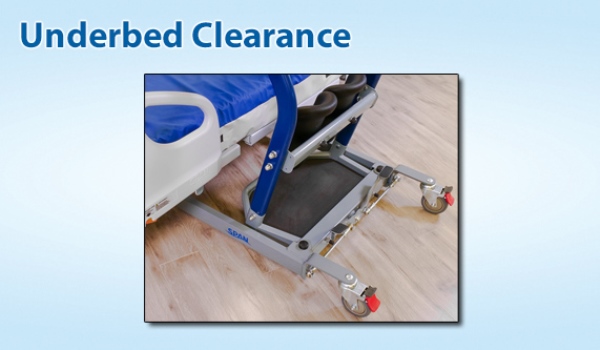 Span America F450T - Underbed Clearance