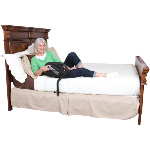 Stander Non-Intrusive Bed Handle with Organizer Pouch