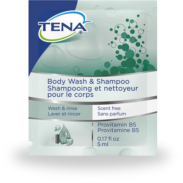 TENA Body Wash & Shampoo Scent Free [64333]