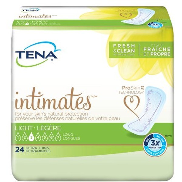 TENA Intimates Ultra Thin Light Pads - Long [54344]