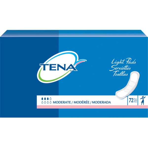 TENA Light Pads Moderate - Regular [41309]