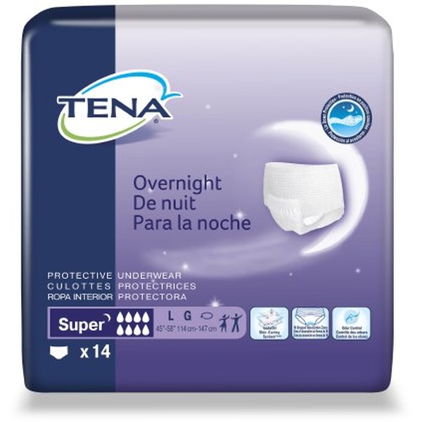 TENA Overnight Super Protective Underwear [72325]