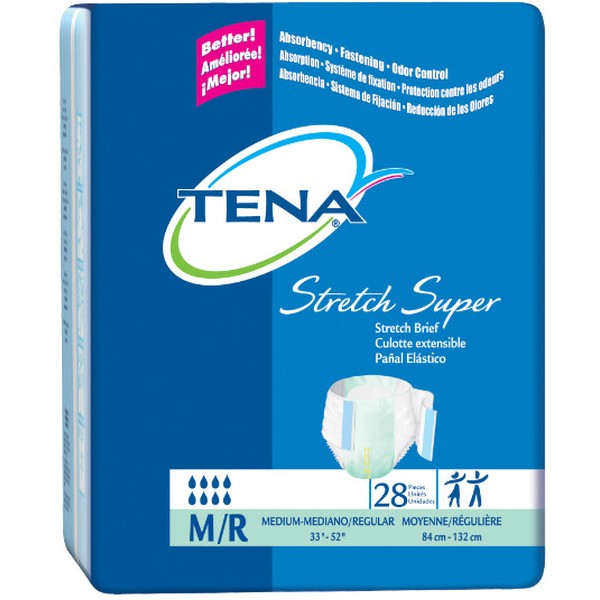 TENA Stretch Super Briefs [67902]