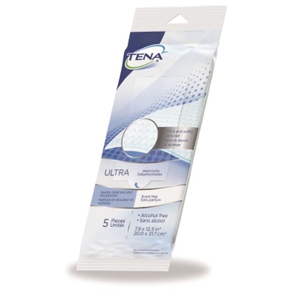 TENA Ultra Washcloths Scent Free [65723]