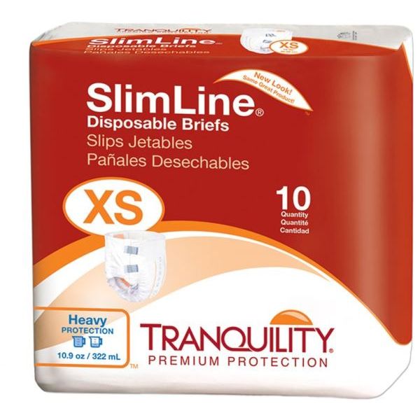 Tranquility SlimLine Original Disposable Brief (X-Small) [2166]