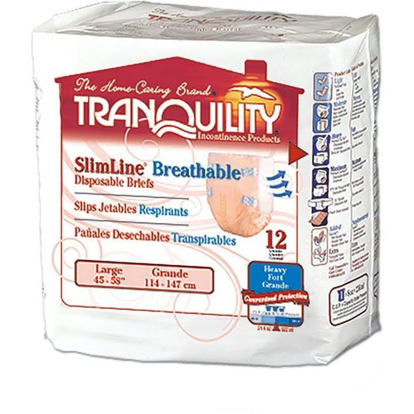 Tranquility SlimLine Breathable Briefs (Large) [2306]