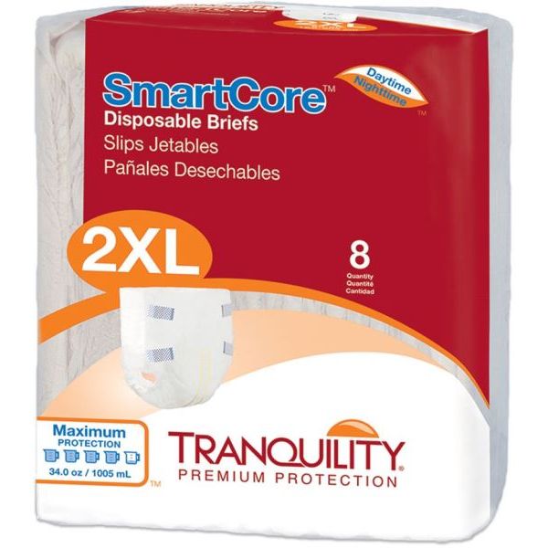 Tranquility SmartCore Disposable Briefs (2X-Large) [2315]