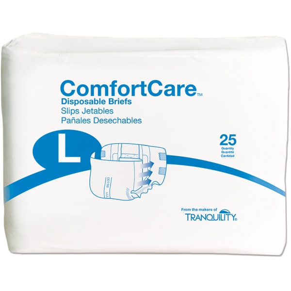 ComfortCare Disposable Briefs By Tranquility (Large) [2966-100]
