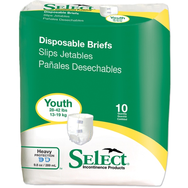Select Disposable Briefs by Tranquility (Youth) [3665]