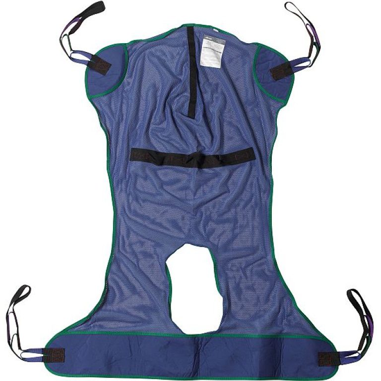 Drive Medical Full Body Patient Lift Sling with Commode Opening