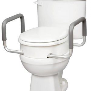 Carex Toilet Seat Elevator with Handles – Standard