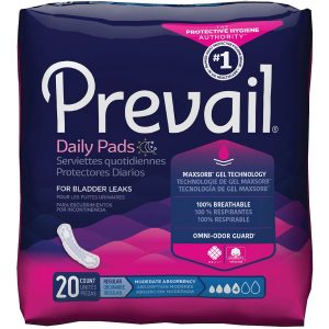 Prevail Bladder Control Pads – Moderate Absorbency