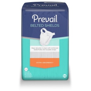 Prevail Belted ShieldsExtra Absorbency 120/Case