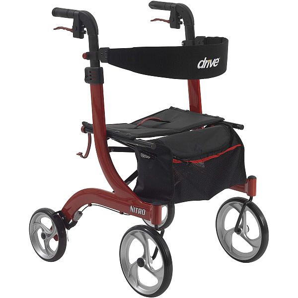 Drive Medical Nitro Aluminum 4 Wheel Rollator