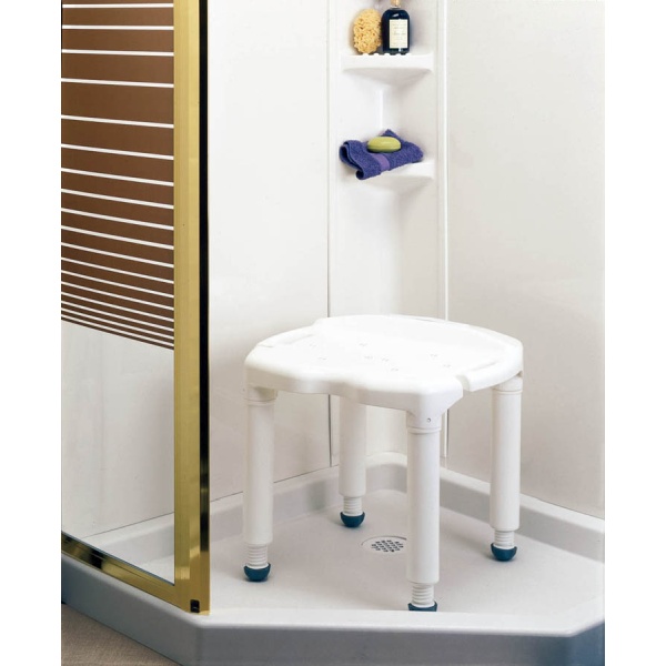 Carex Adjustable Bath & Shower Seat with Back