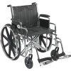 Bariatric Sentra EC Heavy Duty Deluxe Dual Axle Wheelchair