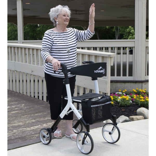 reservoir katje luchthaven ProBasics Voyager Adjustable Height Euro-Style Rollator - Homepro Medical  Supplies