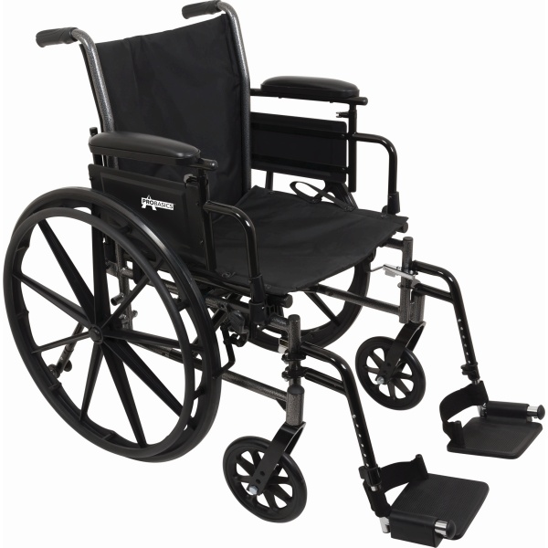 K3 Wheelchair, Swing-Away Leg Rests
WC31616DS, WC31816DS, WC32016DS
DME, Mobility
ProBasics