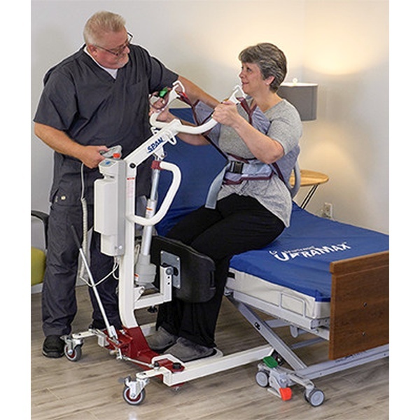 SpanAmericaSitToStandLift_F500S_Usage SpanAmericaSitToStandLift_F500S_Usage