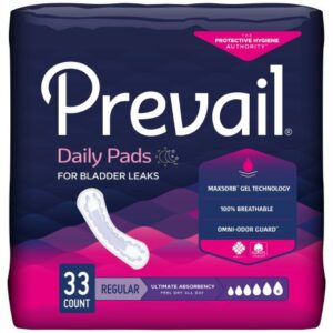 Prevail Bladder Control Pads – Ultimate Absorbency