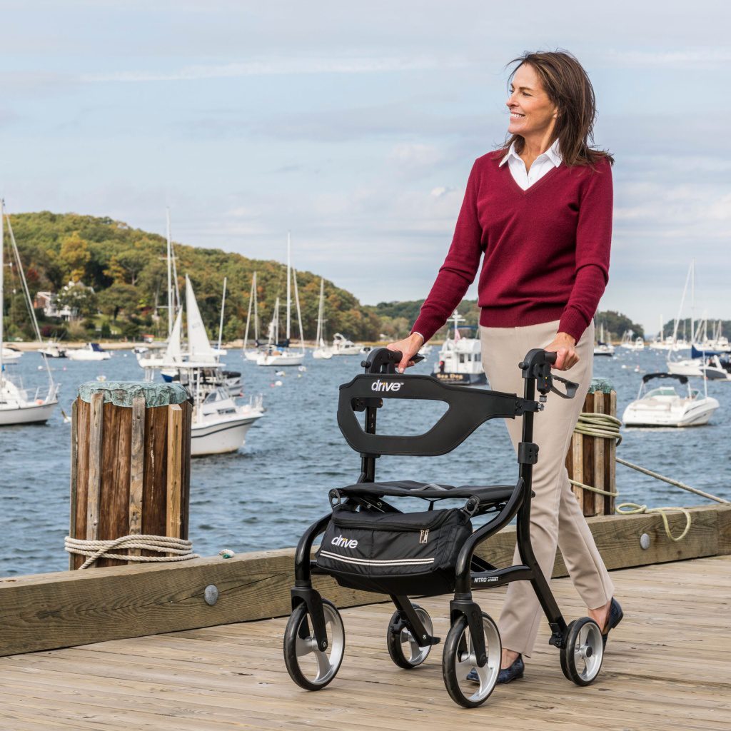 Nitro Sprint Rollator Rolling Walker Homepro Medical Supplies