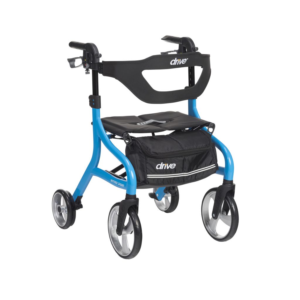 Nitro Sprint Rollator Rolling Walker - Homepro Medical Supplies