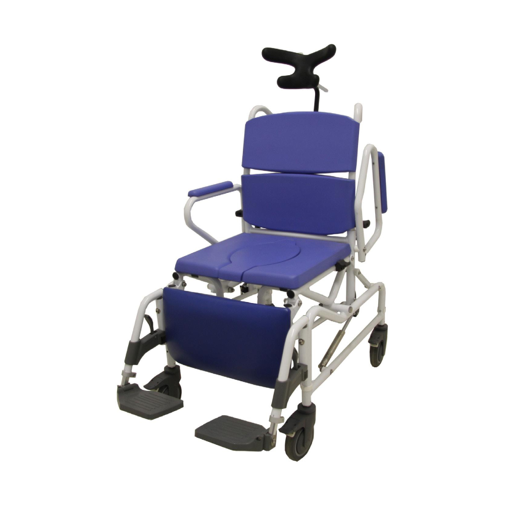 EZee Life Tilt & Recline Rehab Shower Commodes with 18″ Seat