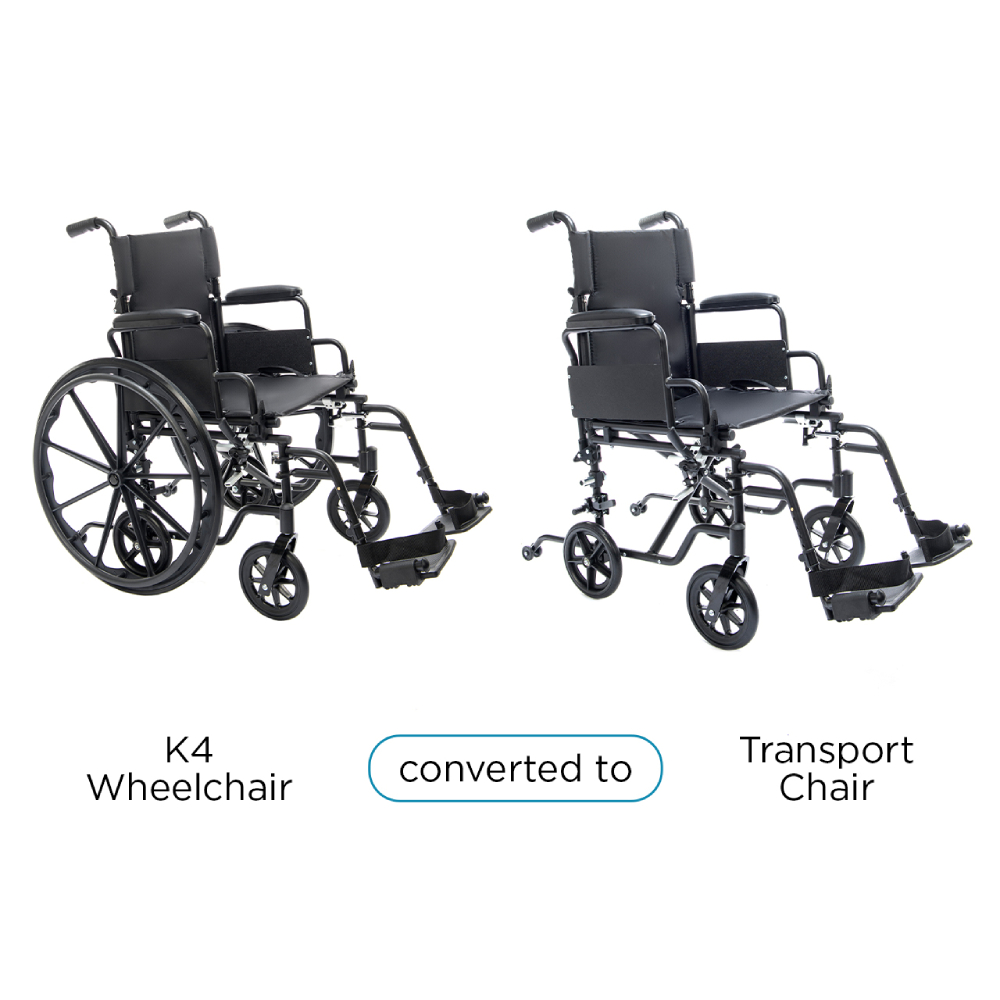 Protekt Cambria Lightweight Convertible Transport/Wheelchair Combo